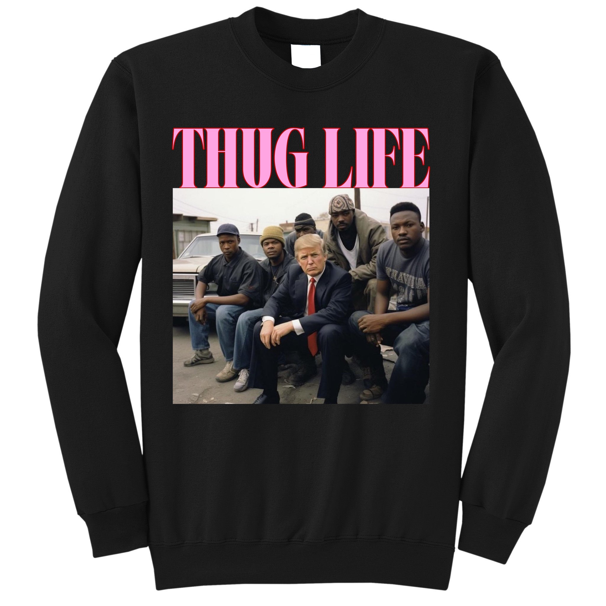 Thug Life Trump’S Kangaroo Conviction Sweatshirt