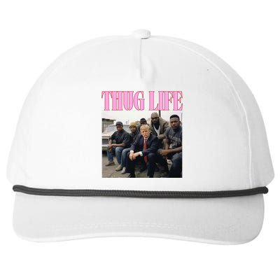 Thug Life Trump’S Kangaroo Conviction Snapback Five-Panel Rope Hat