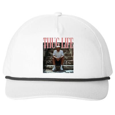 Thug Life Trump  Funny Trump Republican Snapback Five-Panel Rope Hat