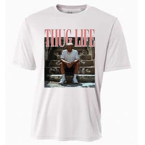 Thug Life Trump  Funny Trump Republican Cooling Performance Crew T-Shirt