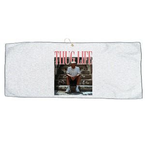 Thug Life Trump  Funny Trump Republican Large Microfiber Waffle Golf Towel