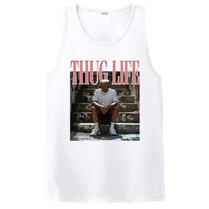 Thug Life Trump  Funny Trump Republican PosiCharge Competitor Tank