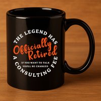 The Legend 11oz C Handle Ceramic Mug