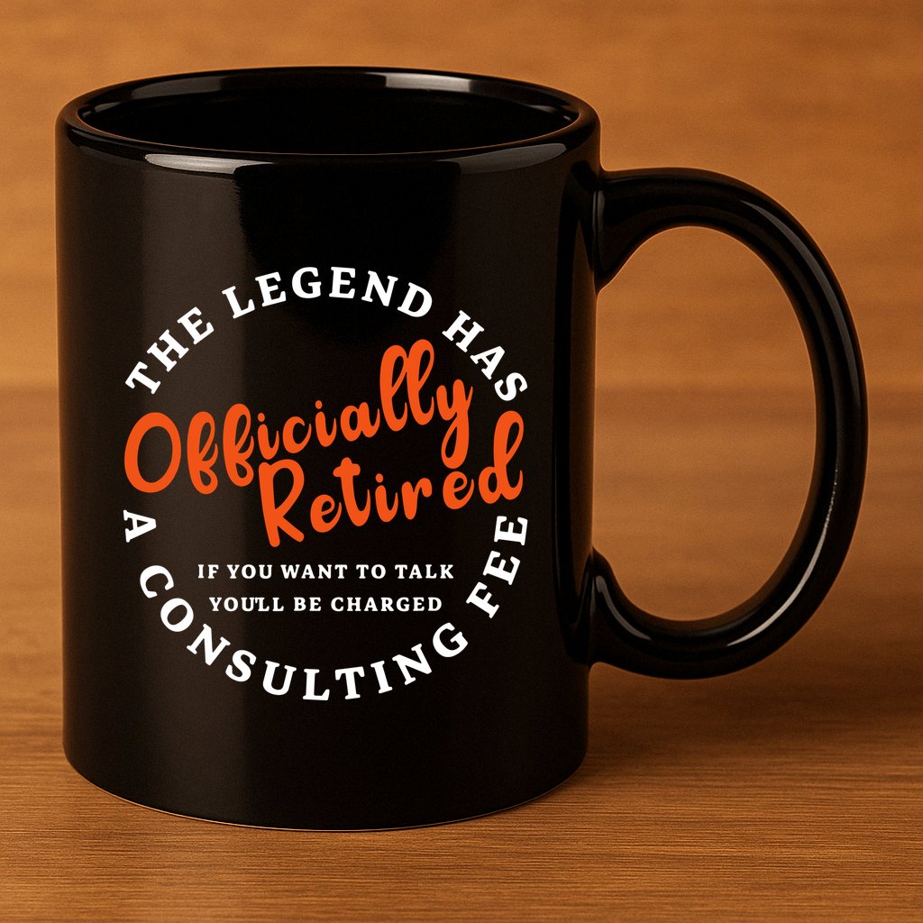 The Legend 11oz C Handle Ceramic Mug