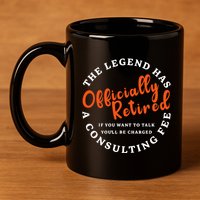 The Legend 11oz C Handle Ceramic Mug