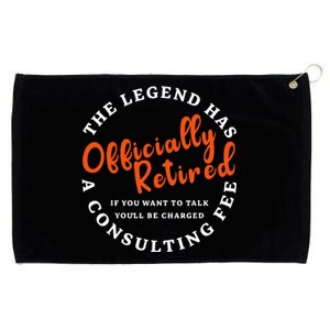 The Legend Grommeted Golf Towel