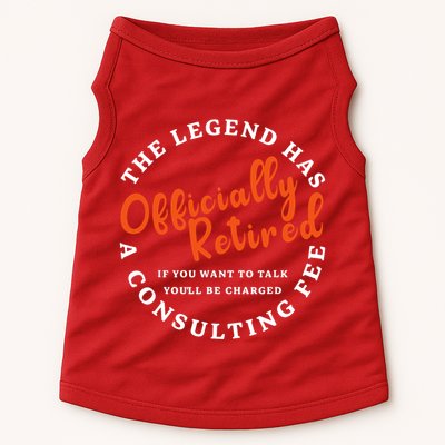 The Legend Doggie Tank