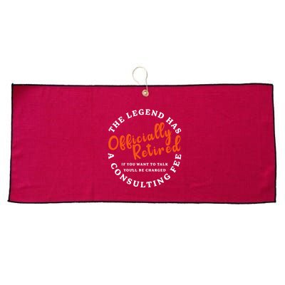 The Legend Large Microfiber Waffle Golf Towel