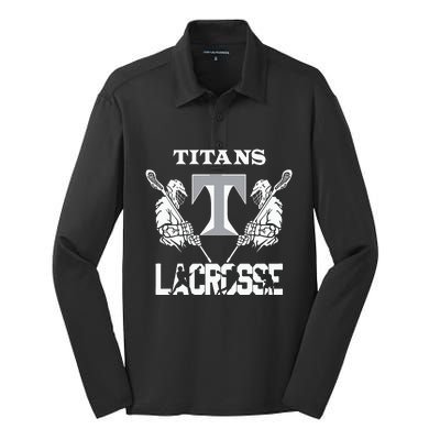 Titan Lax Silk Touch Performance Long Sleeve Polo