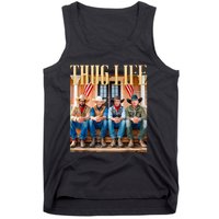 Thug Life Trump Vance Kennedy Elon Tank Top