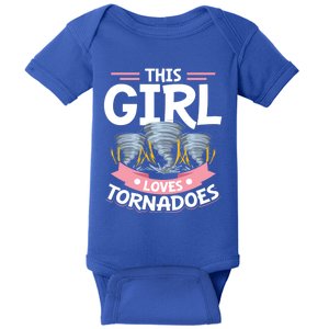 This Loves Tornadoes Tornado Chasing Storm Hunting Gift Baby Bodysuit