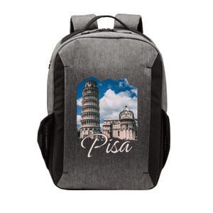 The Leaning Tower Of Pisa Souvenir Pisa Italy Vector Backpack