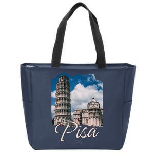 The Leaning Tower Of Pisa Souvenir Pisa Italy Zip Tote Bag