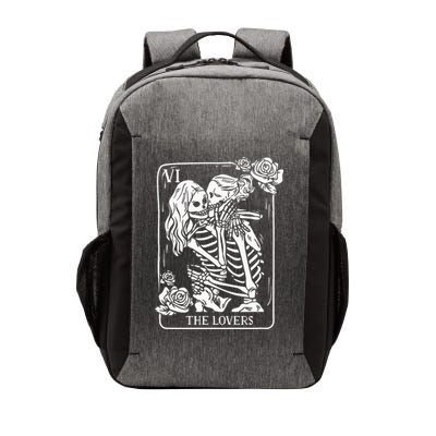 The Lovers Tarot Card Occult Goth Kissing Lesbian Skeleton Vector Backpack