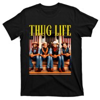 Thug Life Trump Vance Kennedy Elon Trump Squad Thug Life T-Shirt