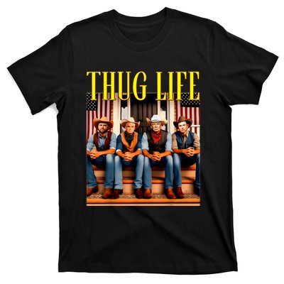 Thug Life Trump Vance Kennedy Elon Trump Squad Thug Life T-Shirt