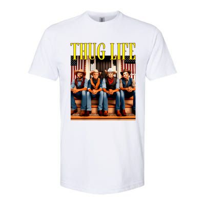 Thug Life Trump Vance Kennedy Elon Trump Squad Thug Life Softstyle CVC T-Shirt