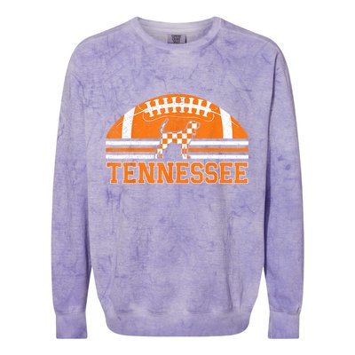Tennessee Lovers Tennessee Souvenir Retro Colorblast Crewneck Sweatshirt