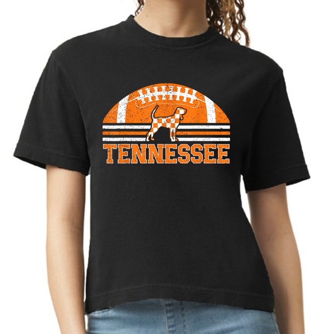 Tennessee Lovers Tennessee Souvenir Retro Comfort Colors Boxy T-Shirt
