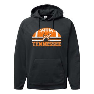 Tennessee Lovers Tennessee Souvenir Retro Performance Fleece Hoodie