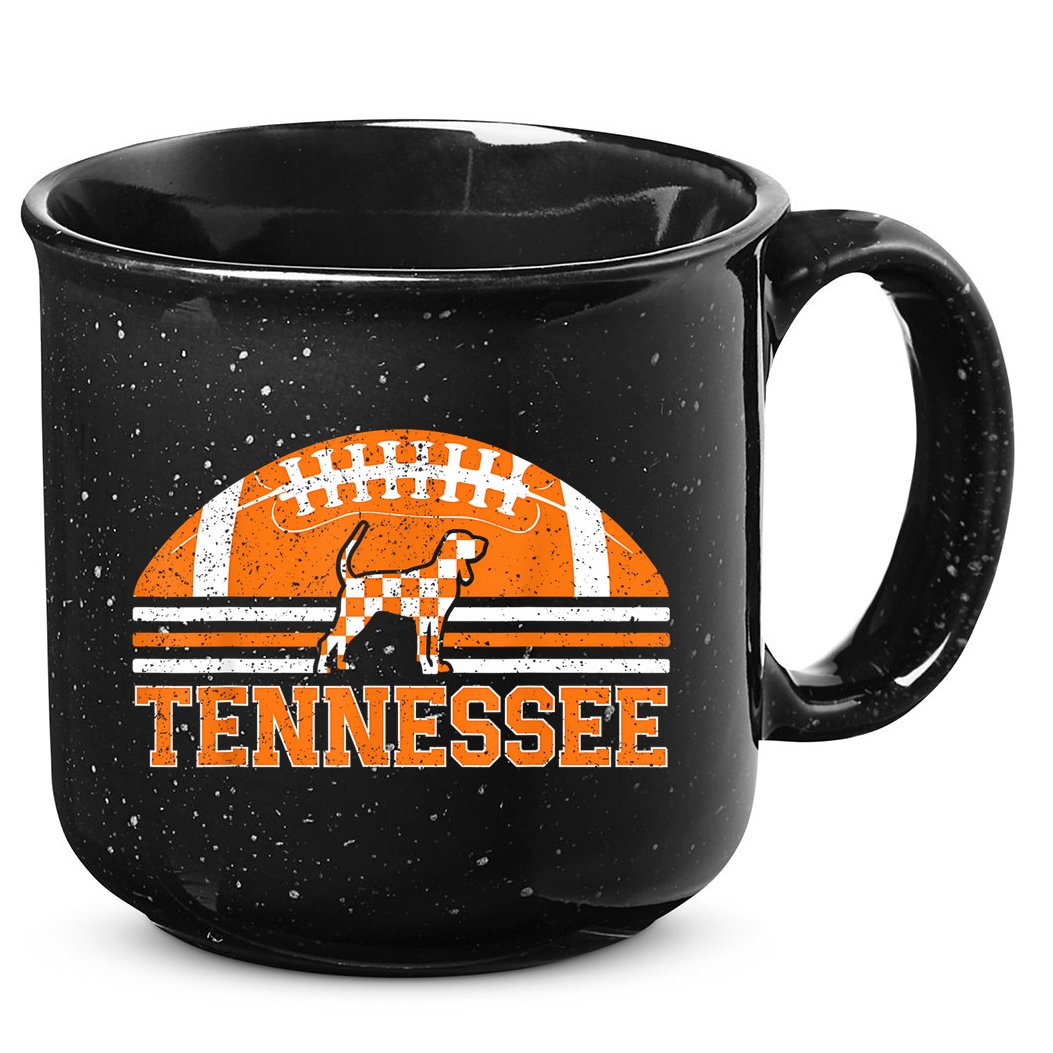 Tennessee Lovers Tennessee Souvenir Retro 15oz Campfire Ceramic Mug