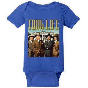 Thug Life Trump Vance Kennedy Elon Baby Bodysuit