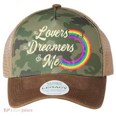 The Lovers The Dreamers And Me Rainbow Legacy Tie Dye Trucker Hat
