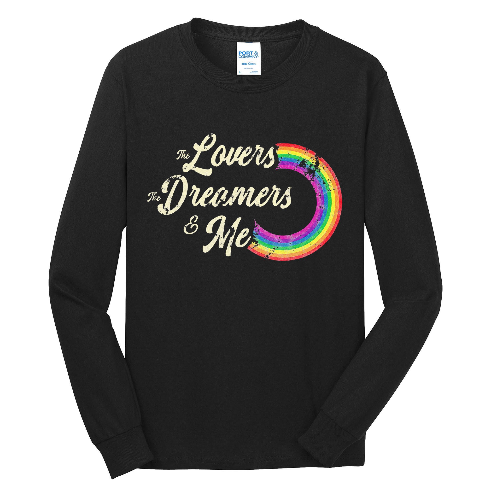 The Lovers The Dreamers And Me Rainbow Tall Long Sleeve T-Shirt