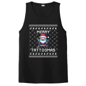 Tattoo Lover Ugly Christmas Theme For Tattoo Artists Gift PosiCharge Competitor Tank