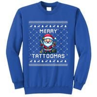 Tattoo Lover Ugly Christmas Theme For Tattoo Artists Gift Sweatshirt