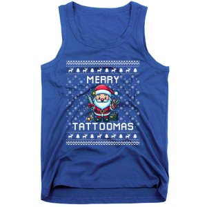 Tattoo Lover Ugly Christmas Theme For Tattoo Artists Gift Tank Top