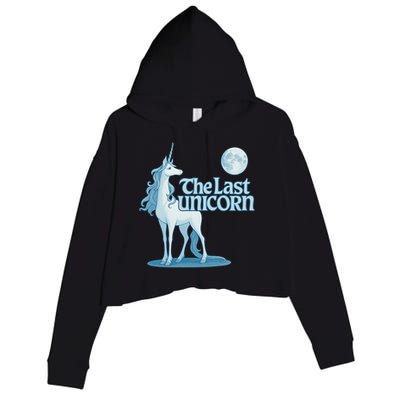 The Last Unicorn Crop Fleece Hoodie