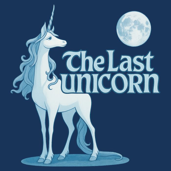 The Last Unicorn Women's V-Neck T-Shirt