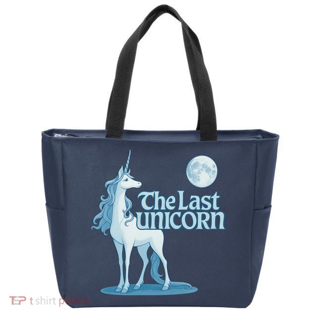 The Last Unicorn Zip Tote Bag