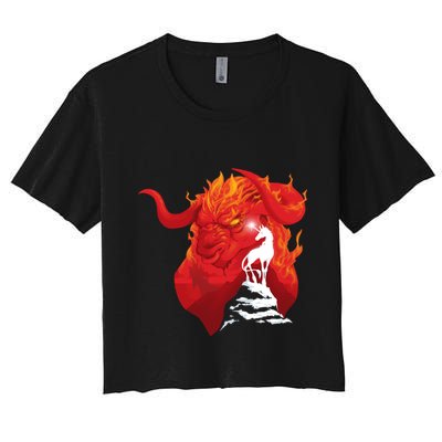 The Last Unicorn Crop Top