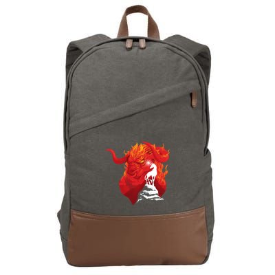 The Last Unicorn Cotton Canvas Backpack