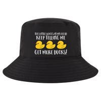 The Little Voices In My Head Keep Cool Comfort Performance Bucket Hat
