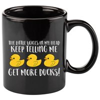 The Little Voices In My Head Keep 11oz C Handle Ceramic Mug