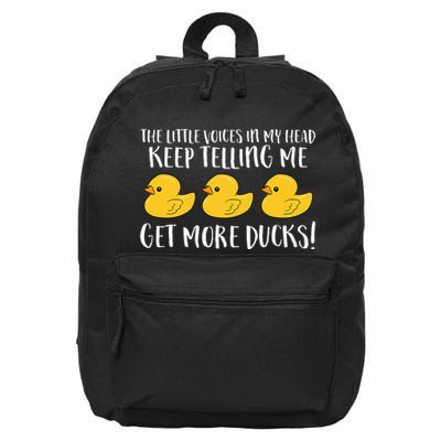 The Little Voices In My Head Keep 16 in Basic Backpack
