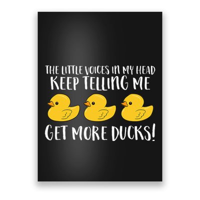 The Little Voices In My Head Keep Poster