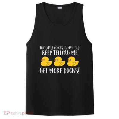 The Little Voices In My Head Keep PosiCharge Competitor Tank