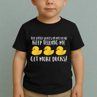 The Little Voices In My Head Keep Toddler T-Shirt