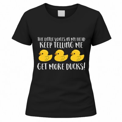 The Little Voices In My Head Keep Women's T-Shirt