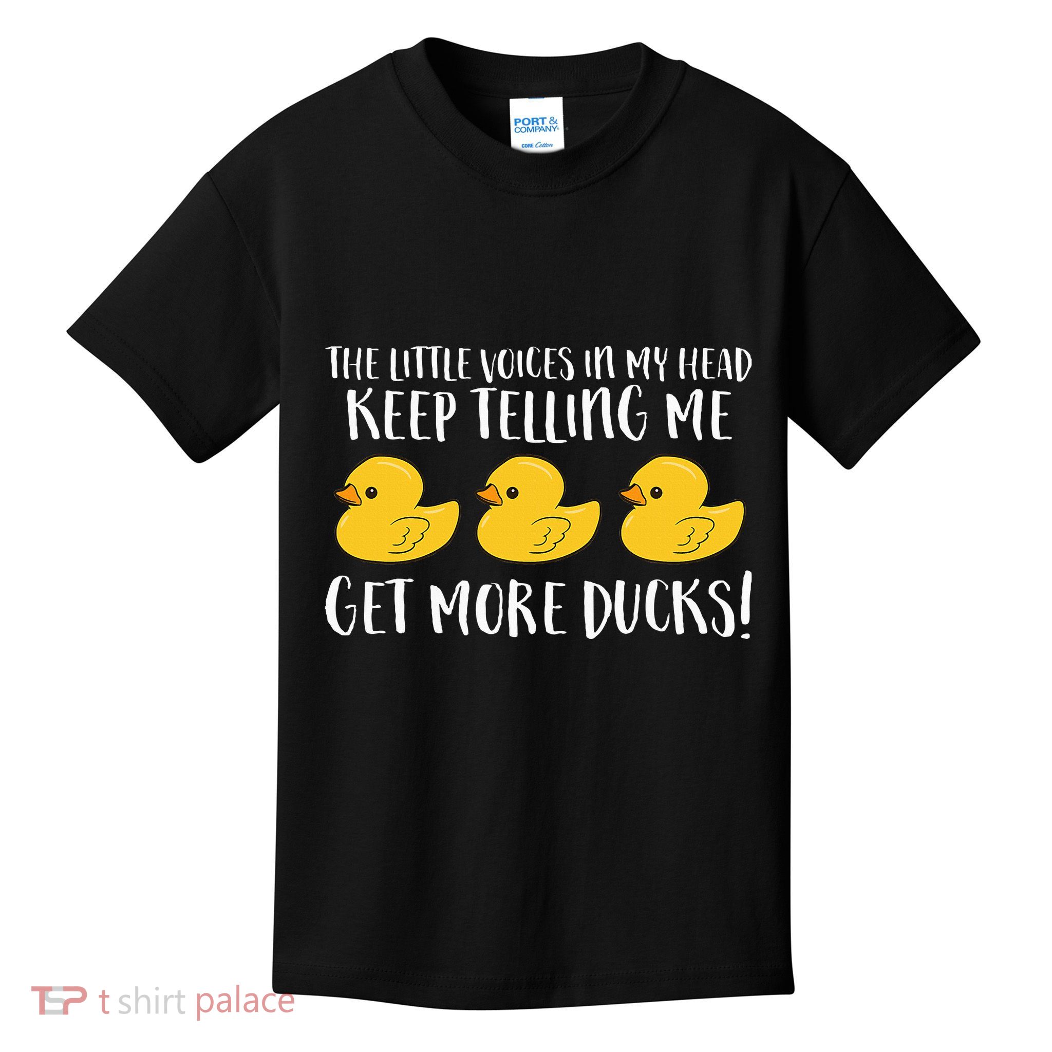 The Little Voices In My Head Keep Kids T-Shirt