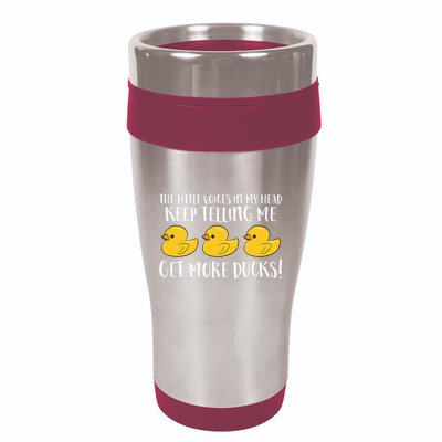 The Little Voices In My Head Keep 16oz Travel Tumbler
