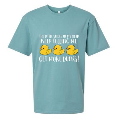 The Little Voices In My Head Keep Sueded Cloud Jersey T-Shirt