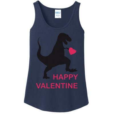 TRex Love Valentine's Day Gift Dino Ladies Essential Tank