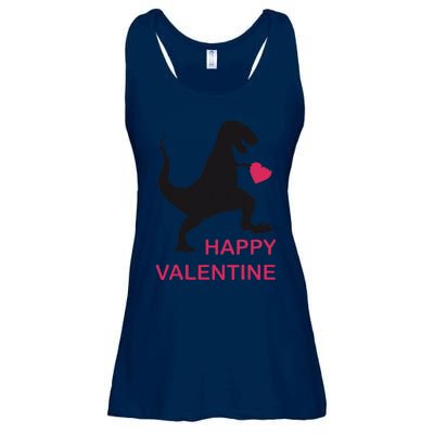 TRex Love Valentine's Day Gift Dino Ladies Essential Flowy Tank