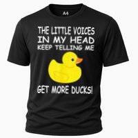 The Little Voices In My Head Keep Telling Me Get More Ducks Performance Shirt