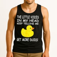 The Little Voices In My Head Keep Telling Me Get More Ducks Tank Top